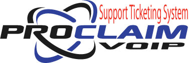 Proclaim VoIP :: Support Ticket System